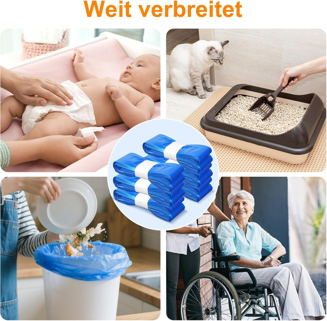 9 Stück Windeleimer Nachfüllkassetten kompatibel mit Tommee Tippee Sangenic Tec+Simplee Sangenic + T
