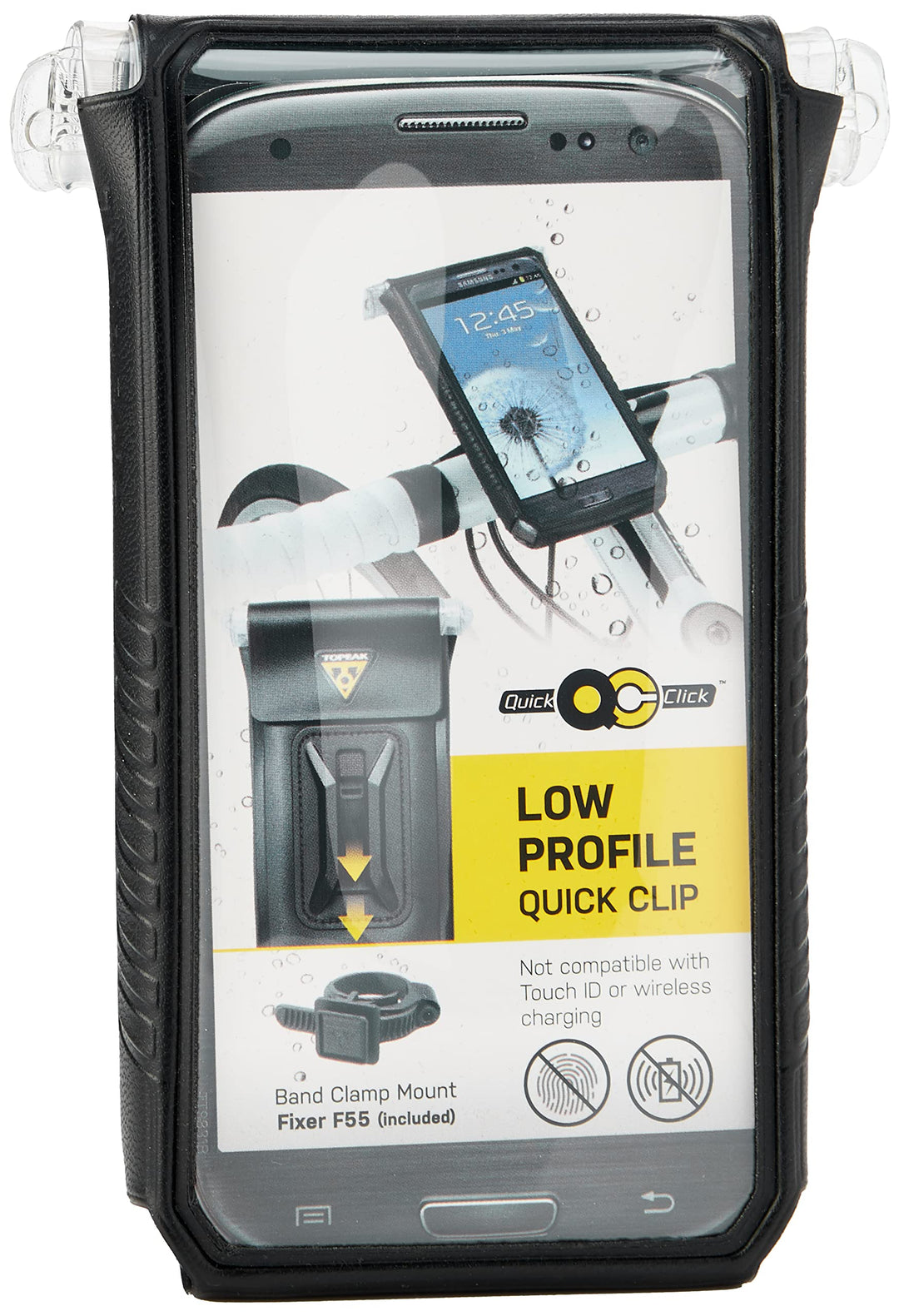 Topeak Fahrt Hülle DryBag Handytasche für 4-5 Zoll Smartphones, schwarz, TT9831B Schwarz Einheitsgrö