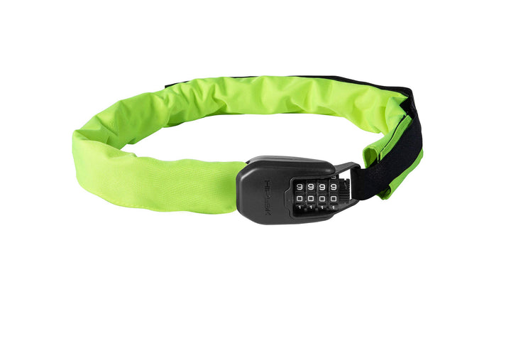 Hiplok SPIN, Kettenschloss, Unisex, NEON YELLOW, 75cm Schliessumfang, Neon Yellow