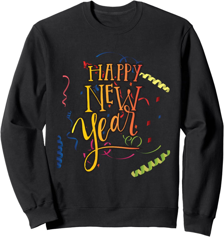 Happy New Year 2022 Outfit für Silvester Party Neujahr Sweatshirt