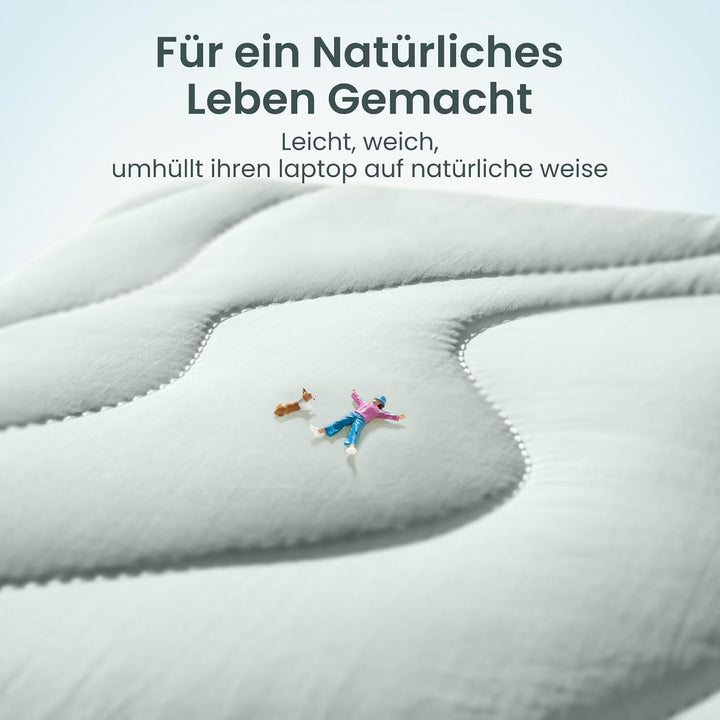 tomtoc Puffer MacBook Neo Hülle Tasche für 13 Zoll MacBook Neo A3404 (2026) mit A18 Pro Chip, 360° L