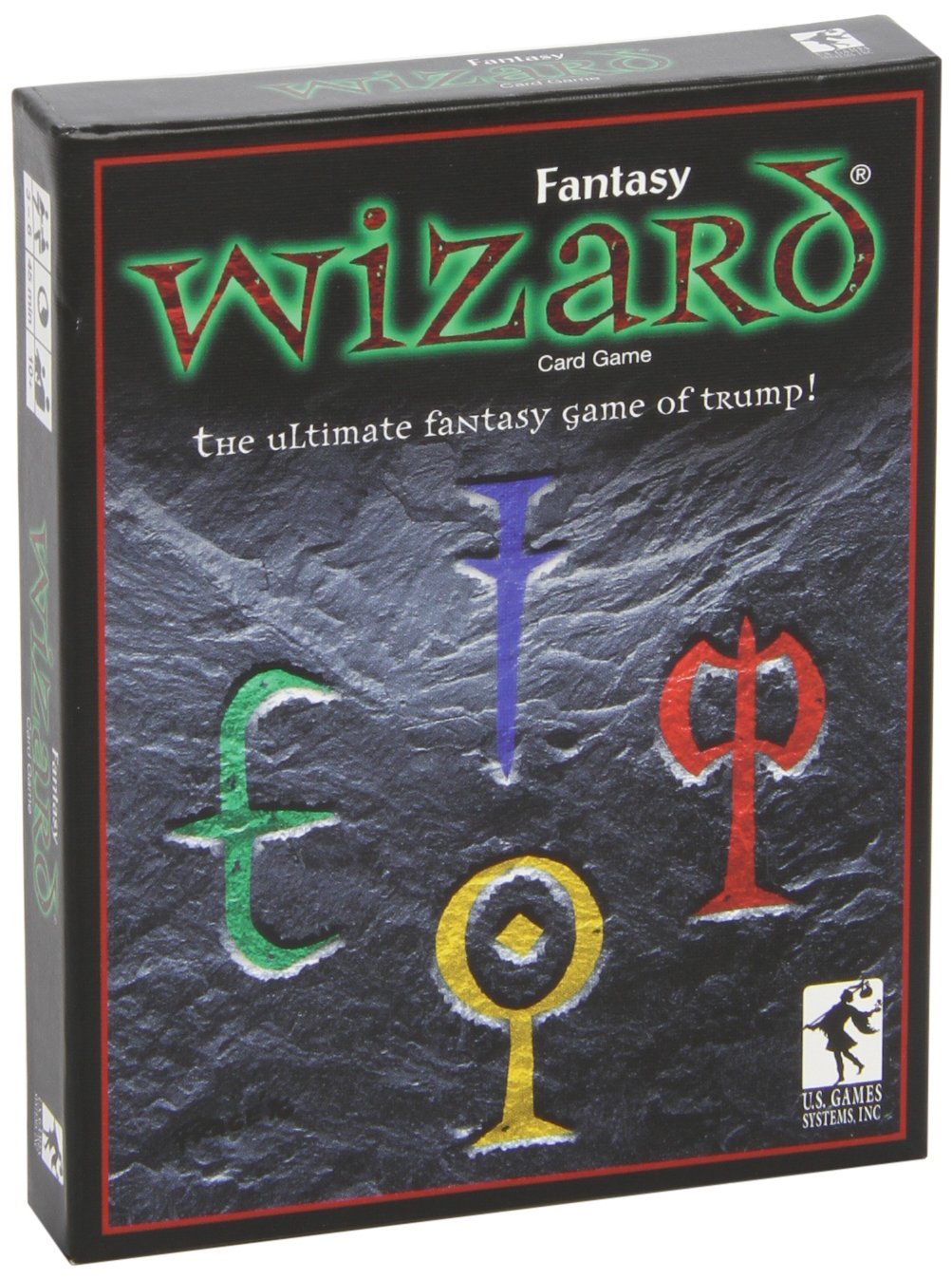 U.S. Games Fantasy Wizard Card Game: The Ultimate Fantasy Game of Trump!, Karten