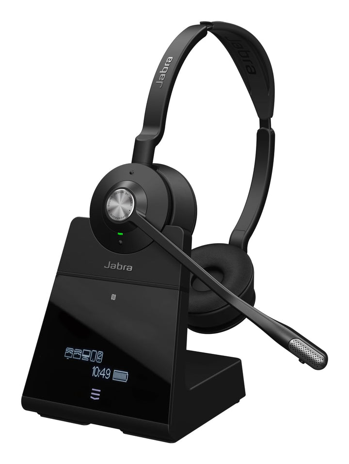 Jabra Engage 75 SE Stereo-Headset, kabellos, professionelle Anrufe, DECT-Sicherheit, 150 m Reichweit