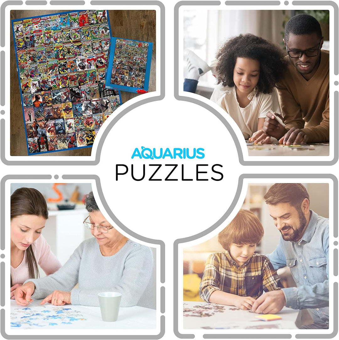 AQUARIUS Marvel Spider-Man Puzzle (1000 Piece Jigsaw Puzzle) - Glare Free - Precision Fit - Virtuall