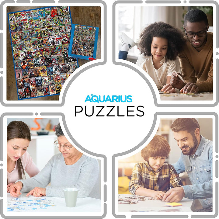 AQUARIUS Marvel Spider-Man Puzzle (1000 Piece Jigsaw Puzzle) - Glare Free - Precision Fit - Virtuall