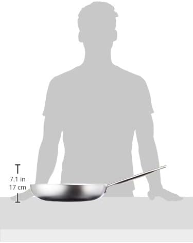 Agnelli Pfanne mit Edelstahlgriff 36 cm, 36 cm