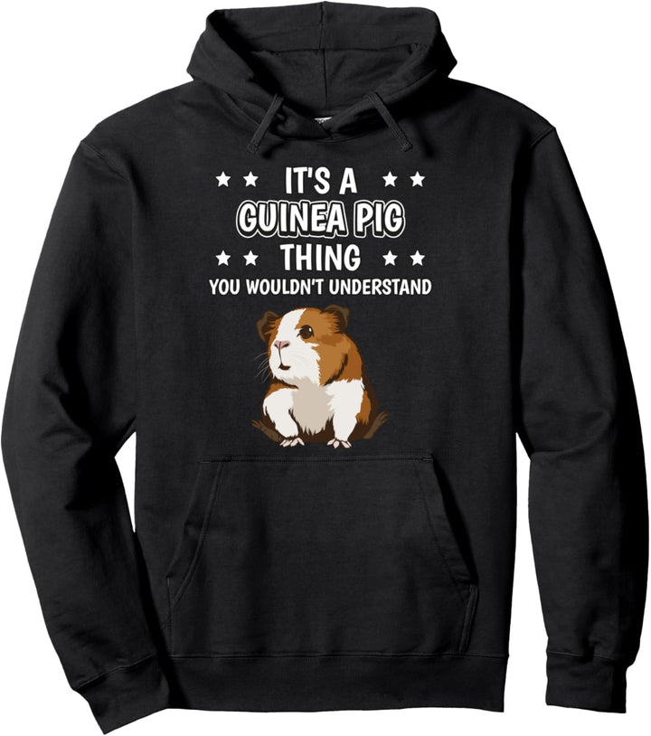 Ist so ein Meerschweinchen Ding Lustiger Spruch Meerschwein Pullover Hoodie