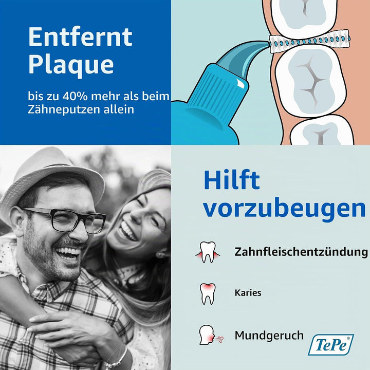 TePe Interdentalbürsten Original GRÜN 0,8 mm, 25 Stück Grün 25 stück (1er Pack), Grün 25 stück (1er