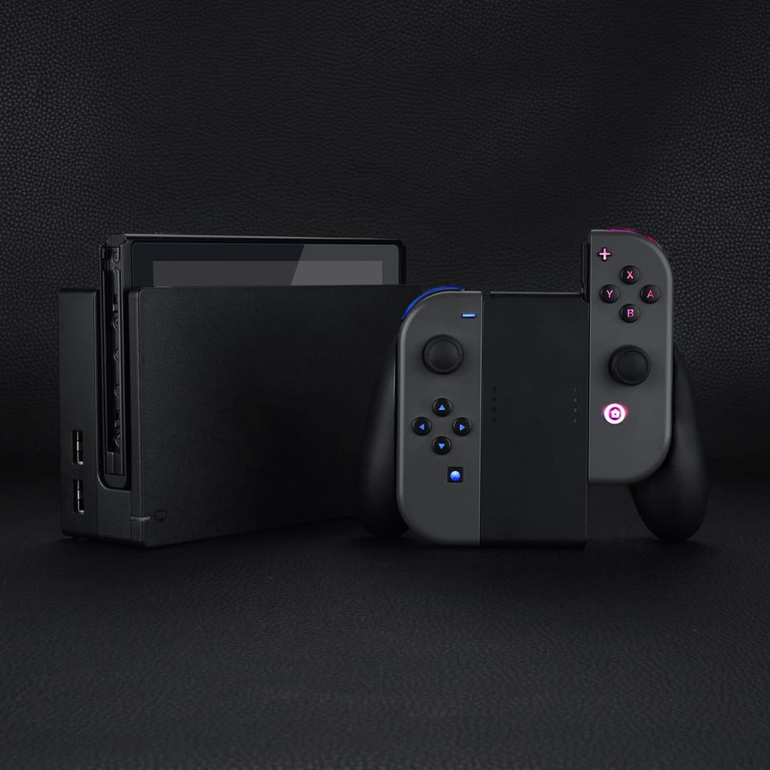 eXtremeRate LED Tasten Set für NS Switch Joycon,Leuchttaste ABXY Knöpfe Tasten Trigger Licht Buttons