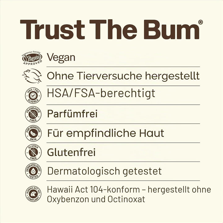 Sun Bum Mineral LSF 50 Sunscreen Face Stick | Vegan und Hawaii 104 Reef Act konform (Octinoxat- und