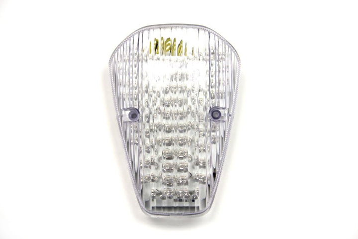 avdb-moto LED-Bremslicht mit integrierten Blinker kompatibel mit VTX 1300, 1800 (Klar), Klar