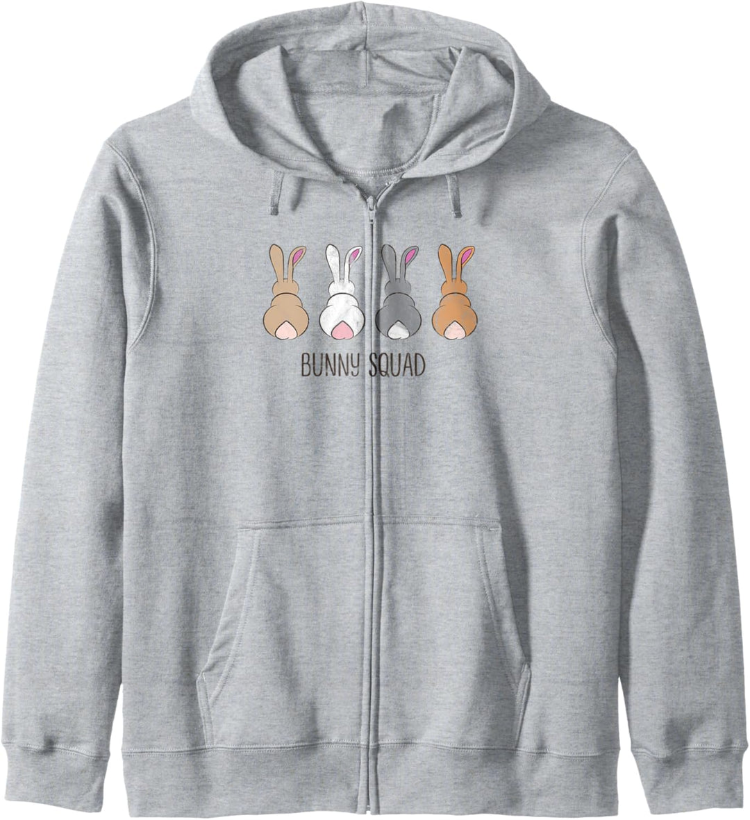Bunny Squad Lustige Kaninchen Haustier Team Kapuzenjacke