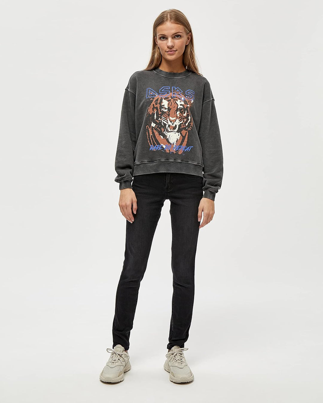 Desires Damen Emery Sweatshirt XS 9000 Black, XS 9000 Black