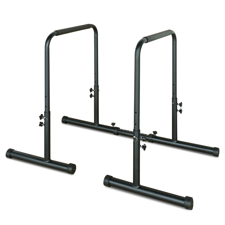 Dip Barren Bars, Dip Station, 249 kg Dip Station, Krafttraining 78.74-99.06 cm individuell verstellb