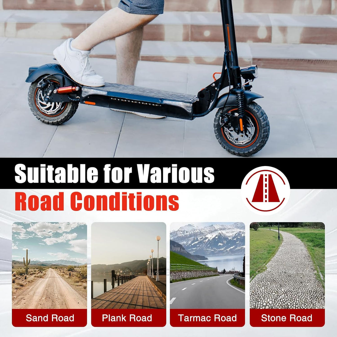 Scooter Motor mit 80/65-6 Luftreifen 48V 500W Motor kompatibel für Kugoo M4&M4 Pro Elektroscooter