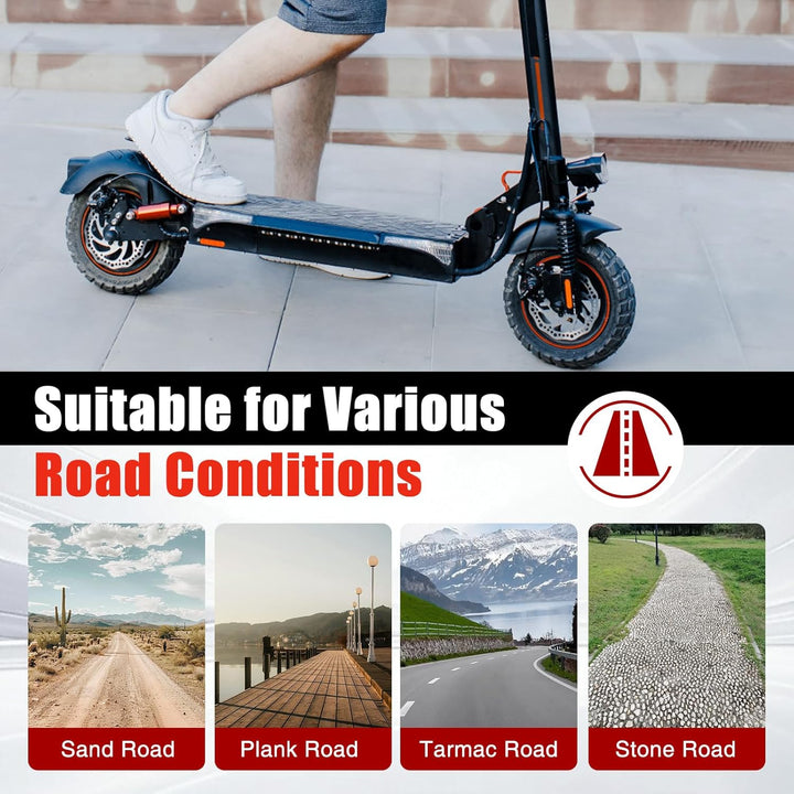 Scooter Motor mit 80/65-6 Luftreifen 48V 500W Motor kompatibel für Kugoo M4&M4 Pro Elektroscooter