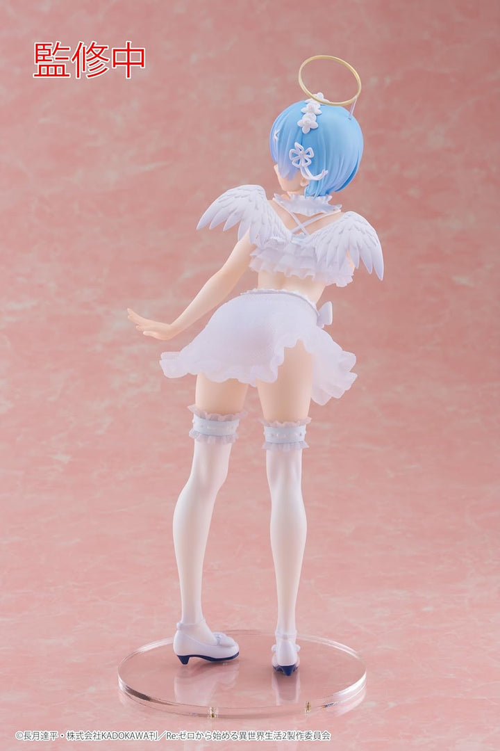 Taito - Re:Zero Starting Life In Another World Rem Pretty Angel Figur 15cm