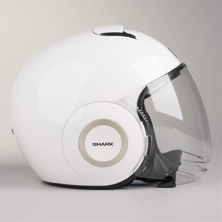 Shark Herren Nc Motorrad Helm (1er Pack) XS Weiss, XS Weiss