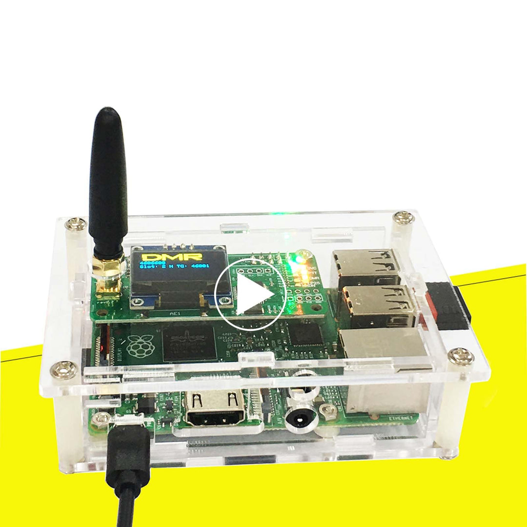All-New DMR Hotspot Ethernet Port Assembled Radio Station WiFi Voice Modem Support DMR Dstar YSF P25