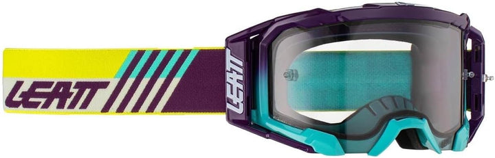 Leatt Unisex Velocity 5.5 Goggles (1er Pack) Einheitsgrösse Indigo Light Grey, Einheitsgrösse Indigo