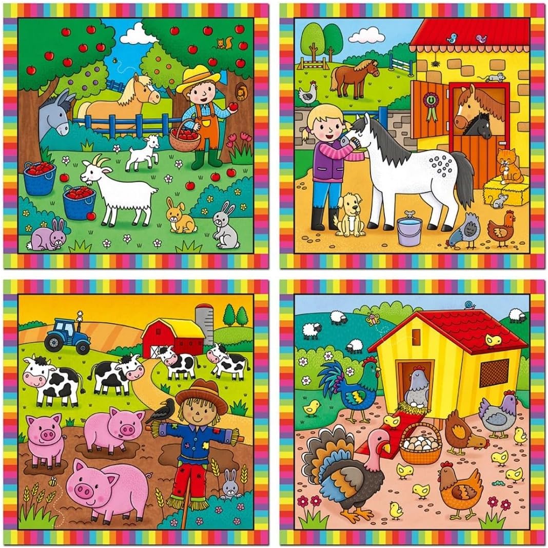Galt Toys, First Water Magic - Baby Farm Animals, Kids Colouring Book, Ages 18 Months Plus