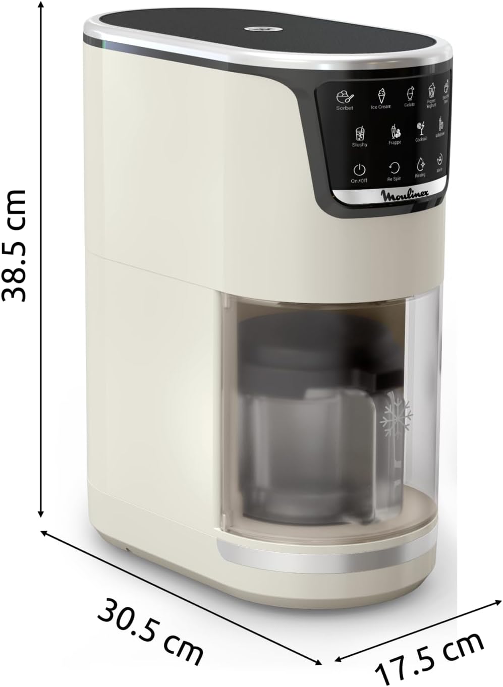 Moulinex Dolci, Kühlschrank, 10 Programme in 1, Reinigung mit automatischem Spülen, Technologie 1 St
