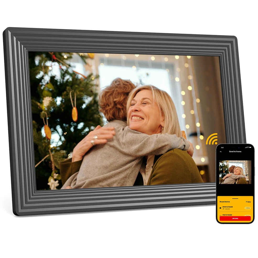 KODAK 10,1 Zoll Digitaler Bilderrahmen WLAN ，1280x800 HD IPS Touchscreen Elektronischer Fotorahmen,