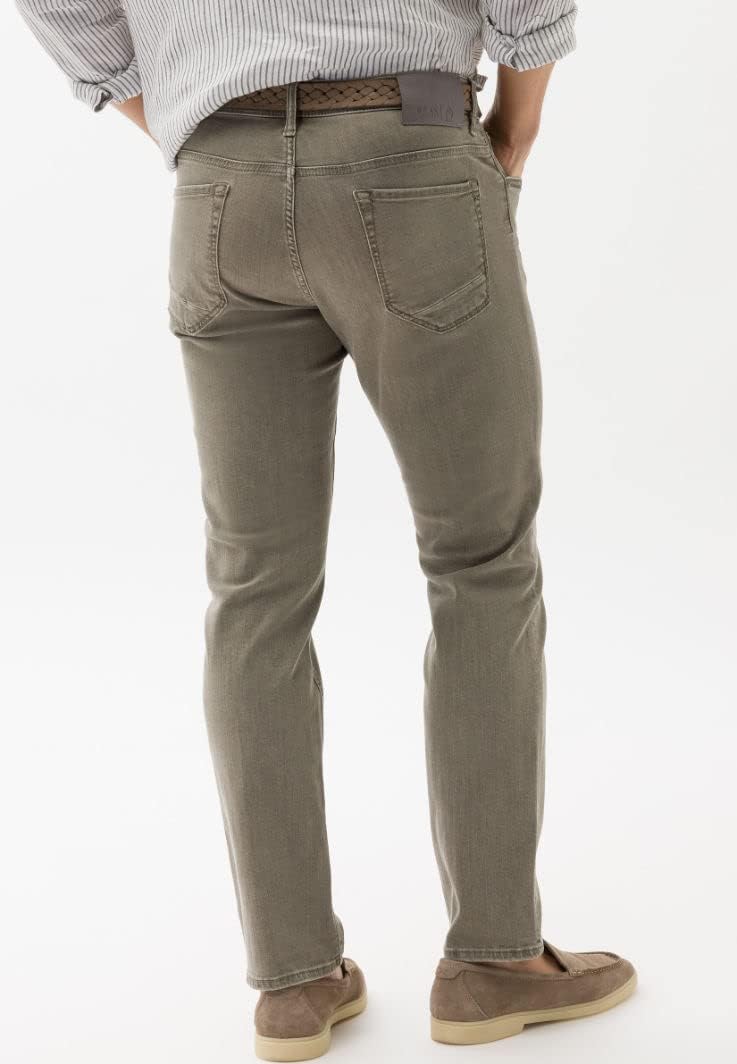 BRAX Herren Style Chuck Hi-Flex: Hochelastische Five-Pocket Jeans 31W / 32L Seaweed, 31W / 32L Seawe