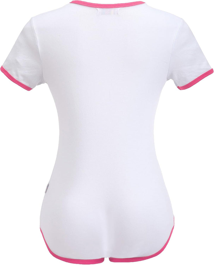 LittleForBig Baumwolle Strampler Onesie Pyjamas Bodysuit - I Love Daddy Muster Rosa M, Rosa M