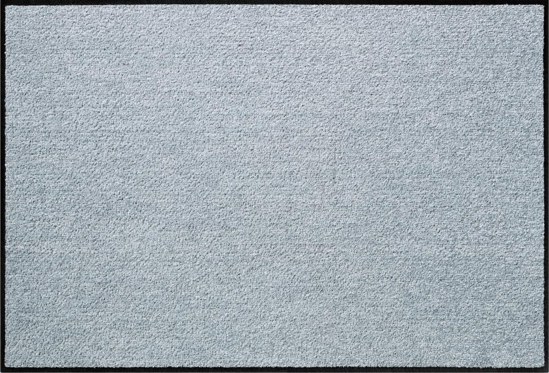 Salonloewe Fussmatte waschbar, Silbergrau, 50x75 cm - (SLU6020-50X75)