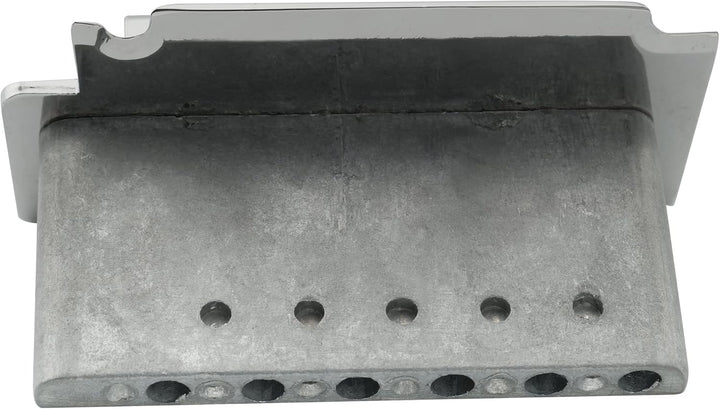 Musiclily Pro 52,5mm 2-Punkt-Stil Gitarren Tremolo Steg Brücke Kurzer Block für Squier Strat, Chrom