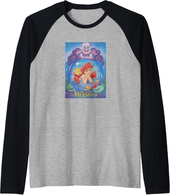 Disney The Little Mermaid Ariel And Ursula Poster Raglan