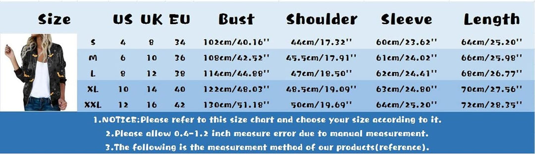 Duohropke Leichte Jacken Damen Sommerjacken Damenjacken Sommer Damenbekleidung Bomberjacke Reissvers