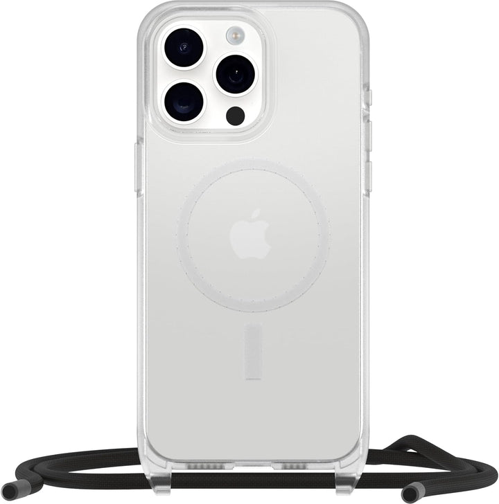 OtterBox React Necklace Hülle mit MagSafe für iPhone 15 Pro Max, ultraschlanke, schützende Hülle mit