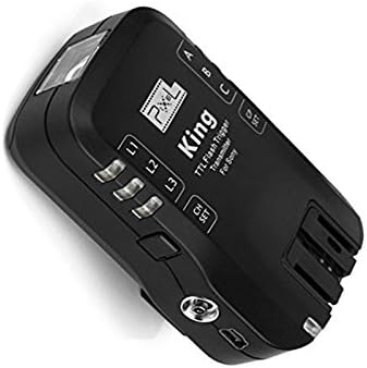 Pixel King P-TTL Funkblitzauslöser (für Sony) schwarz, schwarz