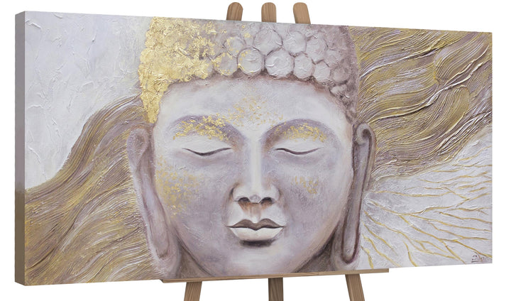 YS-Art Abstrakt Stil Acryl Gemälde auf Leinwand Erleuchtung handgemalt Wandbilder Wohnzimmer modern