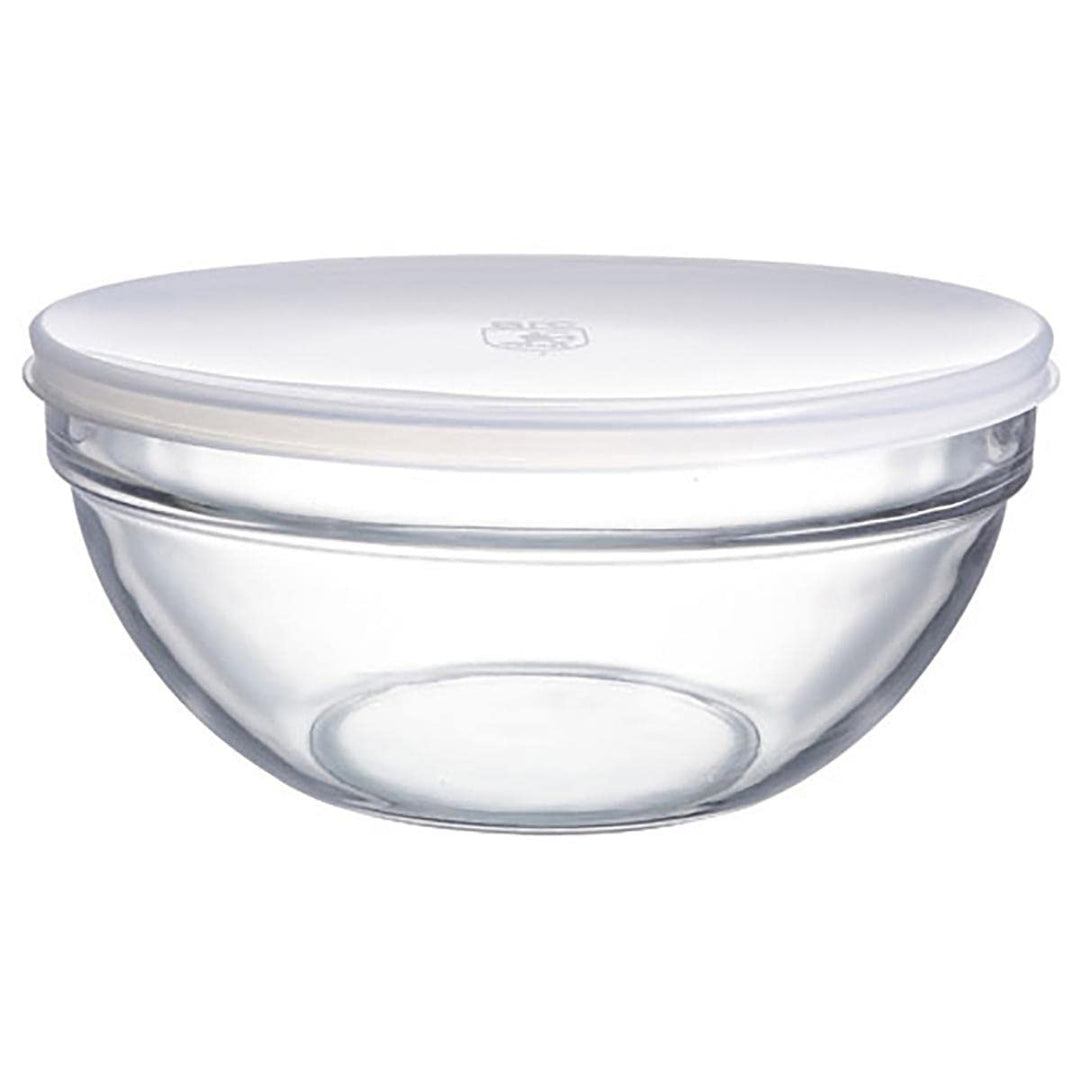 Luminarc 9201154 – ensala, Verschiedene Glasbehälter, Glas, durchsichtig, 14 cm Finger 14x14x6 cm, F