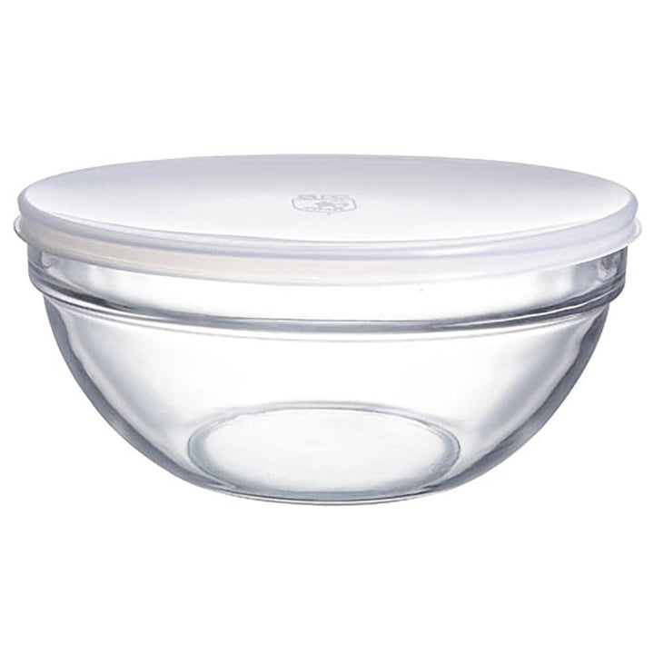 Luminarc 9201154 – ensala, Verschiedene Glasbehälter, Glas, durchsichtig, 14 cm Finger 14x14x6 cm, F