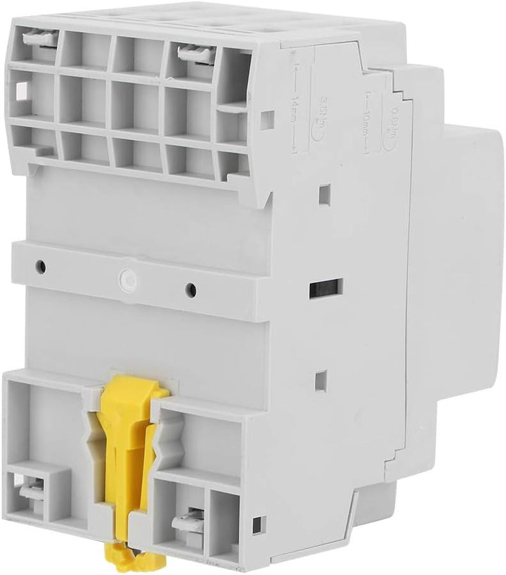Haushalts-Wechselstromschütz, modulares 32A/12A-Schütz (2S + 2Ö) für Haushaltsgeräte, 35-mm-DIN-Schi