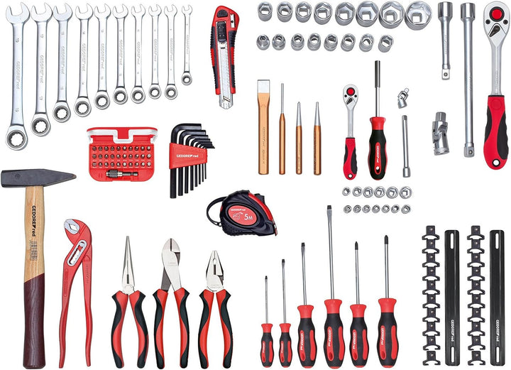 GEDORE red Universalsatz ALL-IN im Werkzeugkoffer, 108-teilig