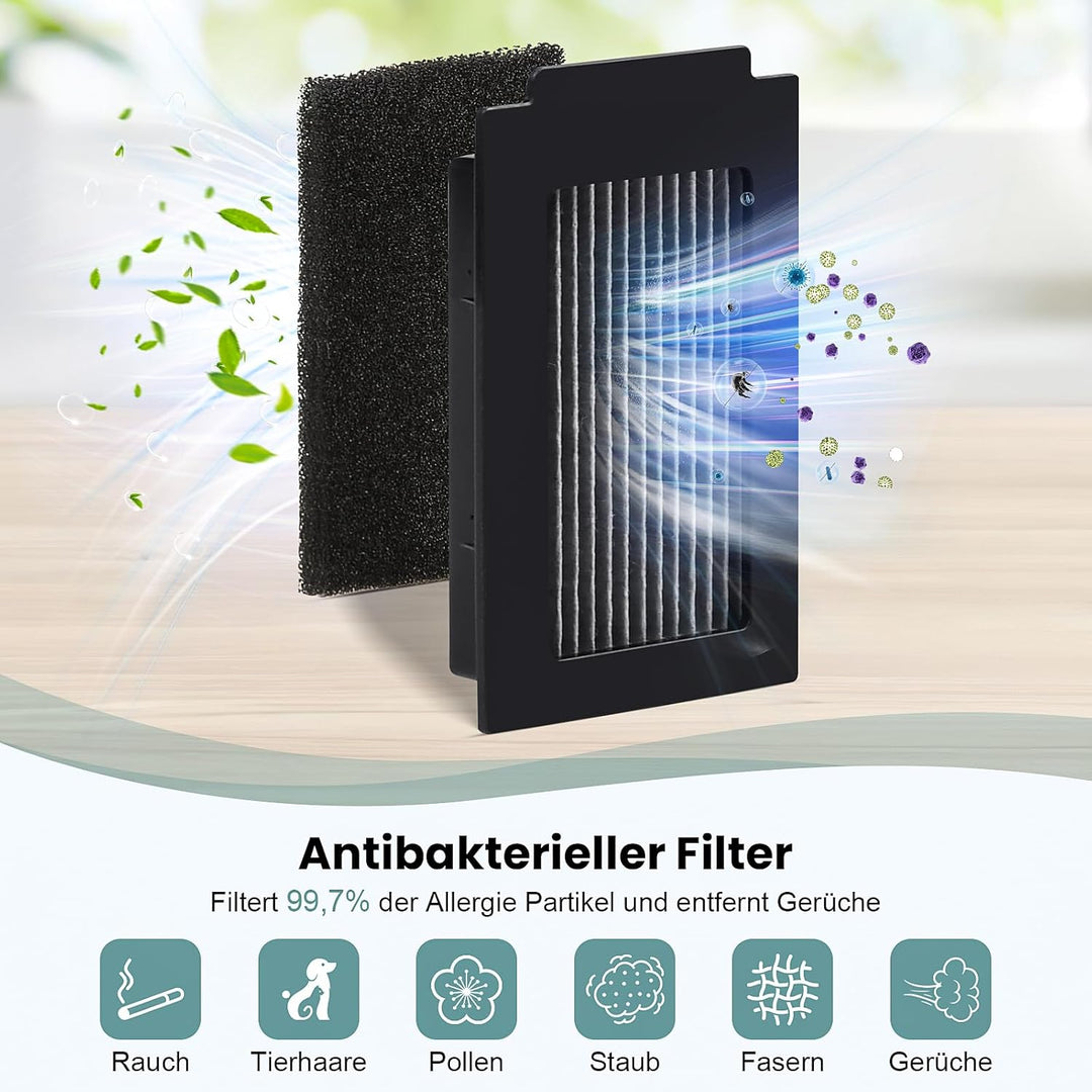 24 Stück Zubehör für Ecovacs Deebot T50 MAX PRO Omni/MAX PRO Omni Gen2 Saugroboter, Ersatzteile mit