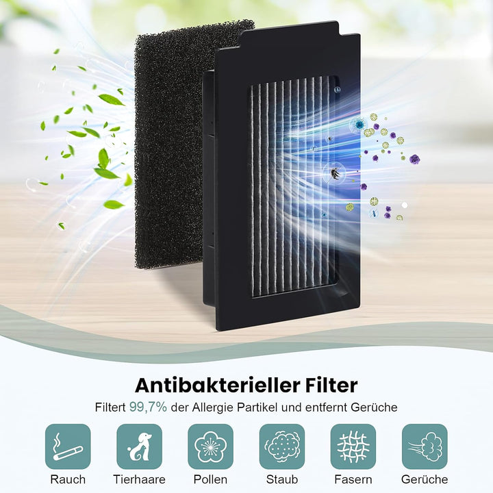 24 Stück Zubehör für Ecovacs Deebot T50 MAX PRO Omni/MAX PRO Omni Gen2 Saugroboter, Ersatzteile mit