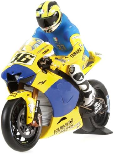 Minichamps 312060196 - Figurine Riding - Valentino Rossi, Moto GP Sachsenring, Massstab: 1:12