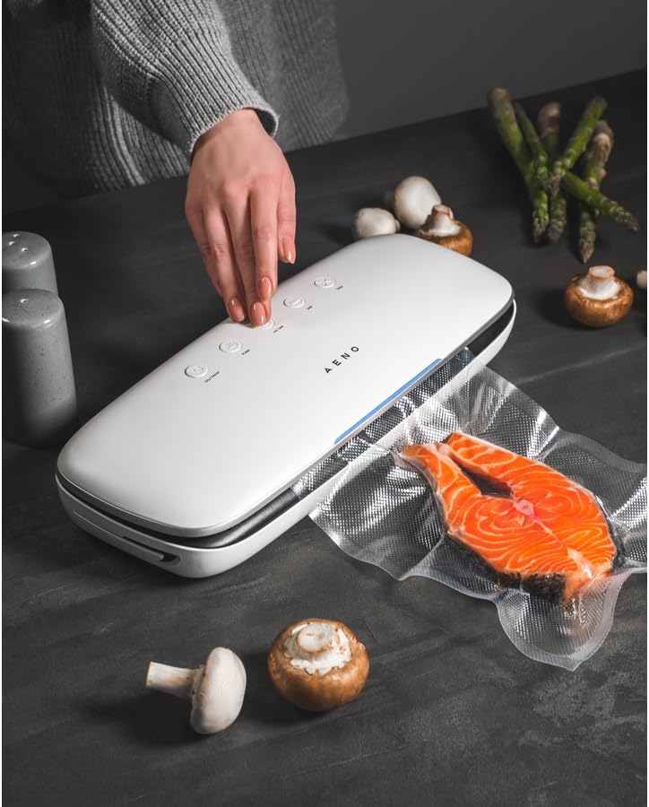 AENO Vakuumierer für Lebensmittel, Fleisch Vakuumierer für Lebensmittelkonservierung, Vakuumierer Va