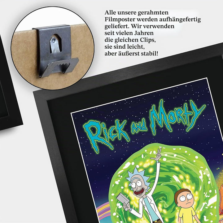 HWC Trading A3 FR Rick und Morty Justin Roiland Geschenke gedruckt Autogramm Bild für TV-Fanartikel