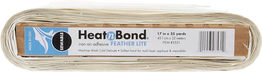 HeatnBond 3531 FeatherLite Bügelkleber, 43,2 cm x 32,7 m