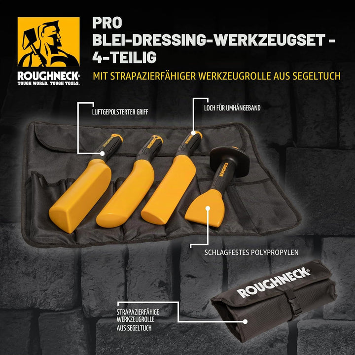 Roughneck® Pro Lead Dressing Tool Kit - 4 Piece