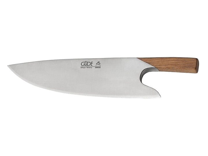Güde Kochmesser 26 cm Präsentset The Knife EICHE G-E888/26 - mit Eichenholz Griff