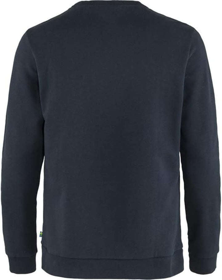 Fjällräven Herren Sweatshirt Logo Sweater S Dark Navy, S Dark Navy