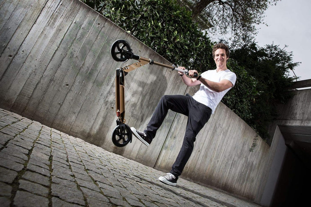 micro Scooter Suspension Scooter mit Federung Variante Bronze